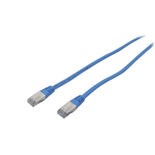 Emitex 2m CAT6a F/FTP LSOH Booted Patch Lead Blue