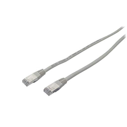 Emitex 1m CAT6a F/FTP LSOH Booted Patch Lead Grey