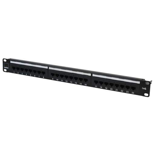Emitex CAT6 1U 24 Port Patch Panel