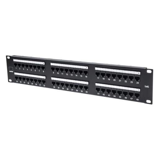 Emitex CAT6 2U 48 Port Patch Panel
