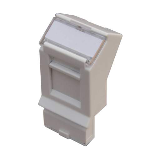 Emitex 25mm x 38mm Keystone Angled Adaptor