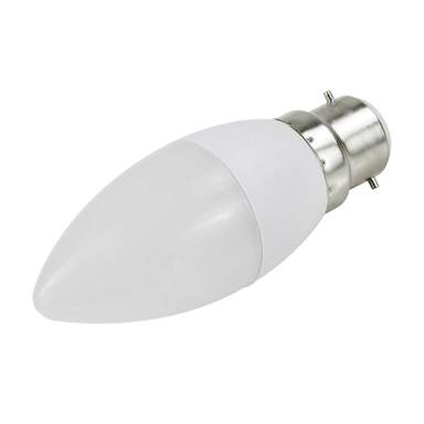 Fusion Essential 3W BC LED Non Dimmable Candle Lamp Opal 2700K (FC3BC ...