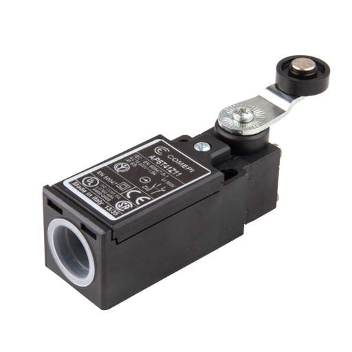 MCG Standard Roller Limit Switch with 1 Normally Open and 1 Normally Closed Contact Block - Plastic Body