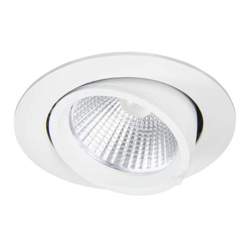 Fusion 27W LED Circular Adjustable Downlight 4000K