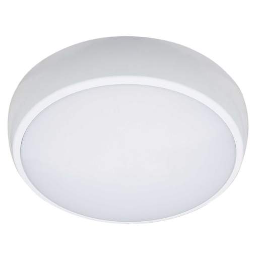 Fusion DOME II 8W - 20W LED Tri-Colour Bulkhead with Microwave Sensor White