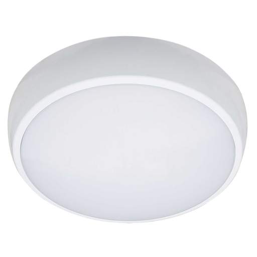Fusion DOME II 8W - 20W LED Tri-Colour Emergency Bulkhead with Microwave Sensor White