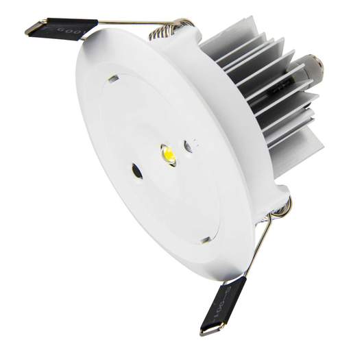Fusion 3W LED Maintained Emergency Downlight White