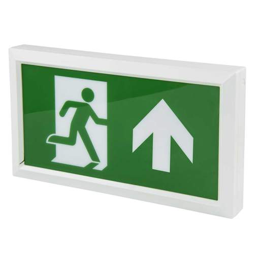Fusion 3.5W LED Maintained Self-Test Emergency Exit Box