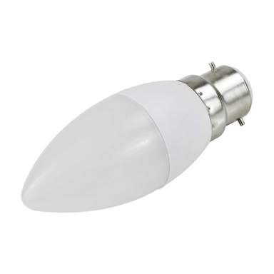 Fusion Essential 4.7W BC LED Non Dimmable Candle Lamp 4000K (FEC4.7BC ...