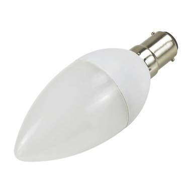 Fusion Essential 4.7W SBC LED Non Dimmable Candle Lamp Opal 4000K (FEC4 ...