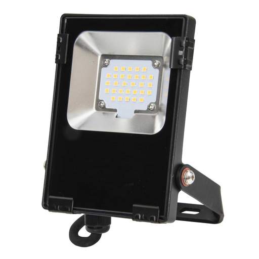 Fusion Guardian 15W LED IP65 Floodlight Black 4000K