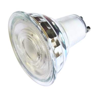 Fusion Premium 3W GU10 LED Dimmable Glass Lamp 6000K (FGU10/3/DW/G/D) | CEF