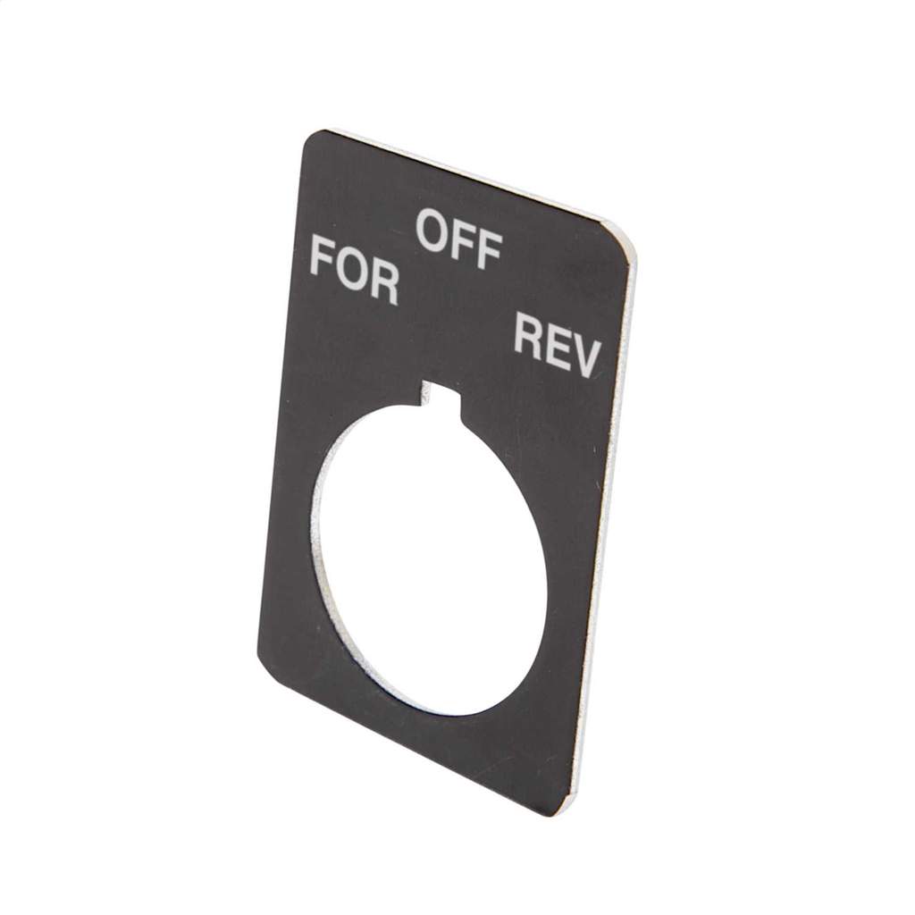 MCG Forward / Off / Reverse Legend Plate for Pushbuttons (FORLP) | CEF