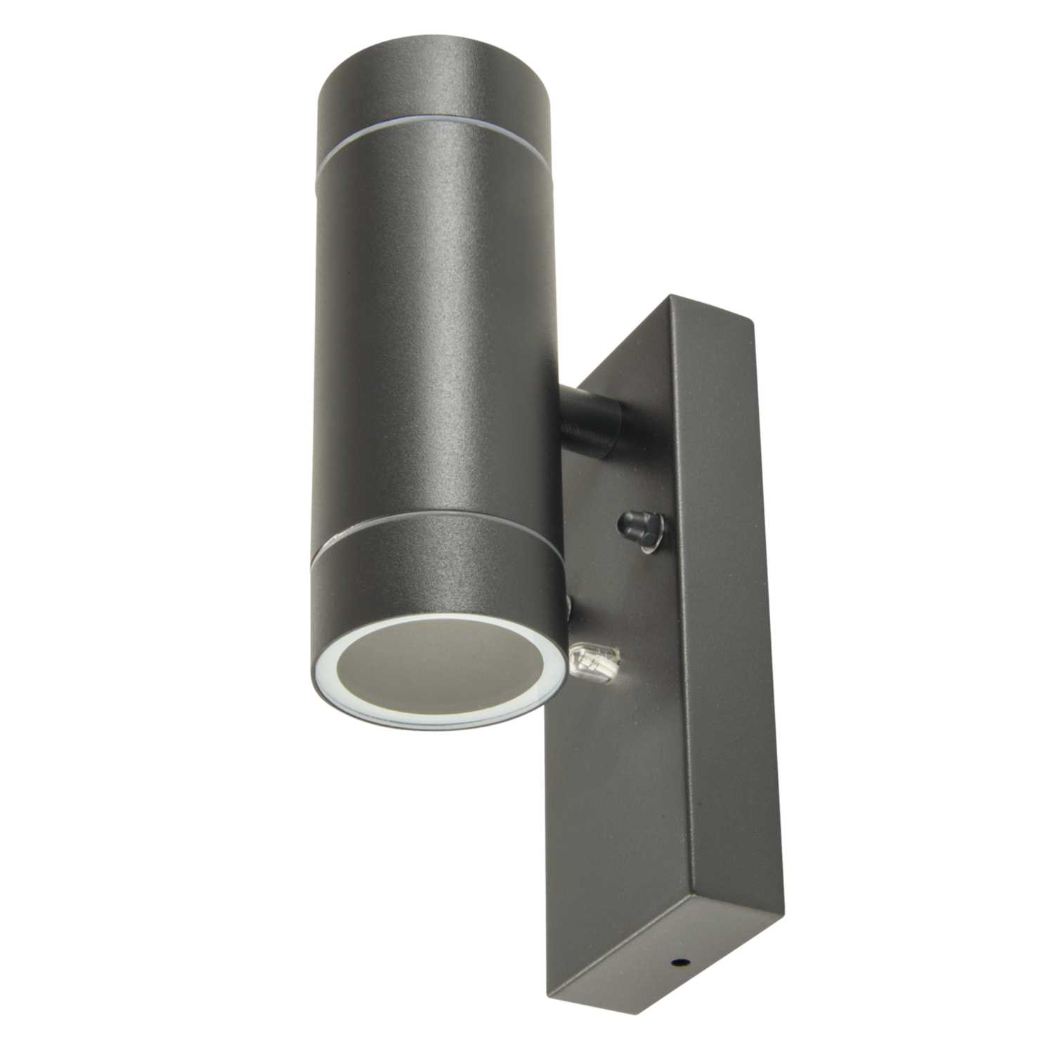 Fusion GU10 Up / Down Wall Light with Photocell Anthracite (FWLUDAPC) | CEF