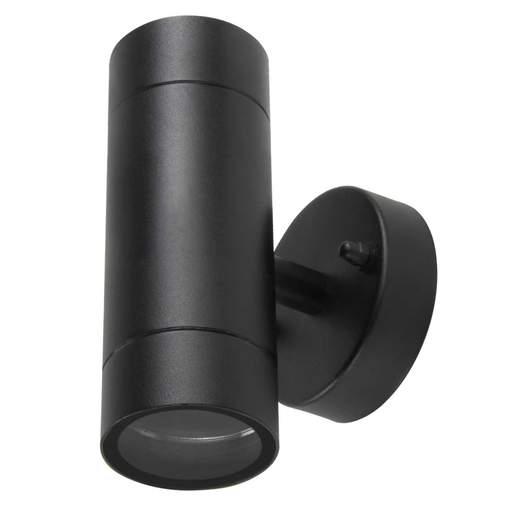 Fusion GU10 Up / Down Wall Light Black