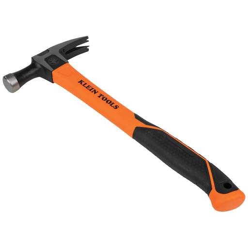 Klein 18oz Straight-Claw Electrician's Hammer