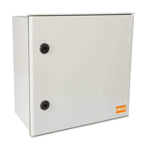 MCG 400mm x 400mm x 200mm GRP Enclosure Grey IP66