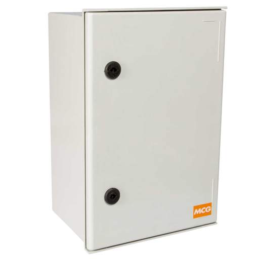 MCG 600mm x 400mm x 230mm GRP Enclosure Grey IP66