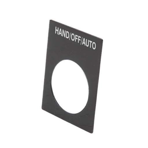 MCG Hand / Off / Auto Legend Plate for Pushbuttons
