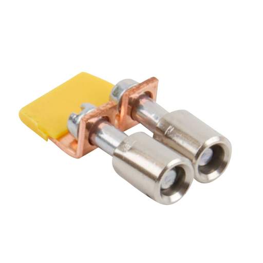 Wieland 2 Way Insulated Jumper Bar for WK4U Terminals (Sold in 1's)