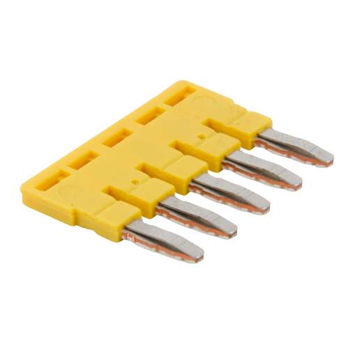 Wieland 5 Way Insulated Jumper Bar for WKF4 Terminals (Sold in 1's)