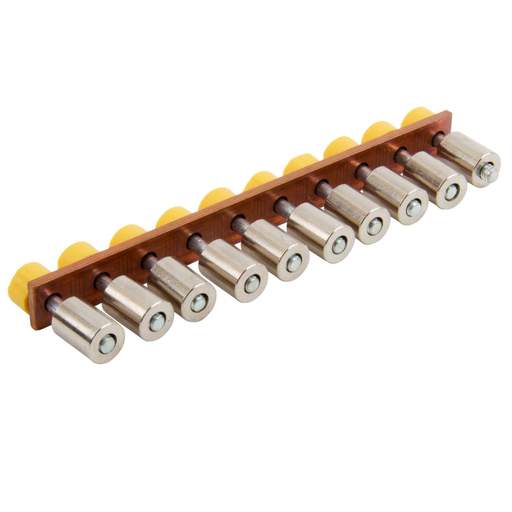 Wieland 10 Way Insulated Jumper Bar for WKN16U Terminals (Sold in 1's)