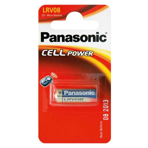 Panasonic 12V LRV08 Micro Alkaline Battery (Pack of 1)