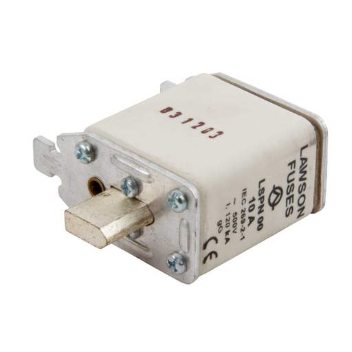 Lawson 10A NH00 Square Bodied Fuse (Sold in 1's)