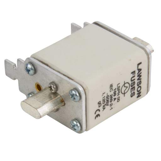 Lawson 100A NH00 Square Bodied Fuse (Sold Individually)