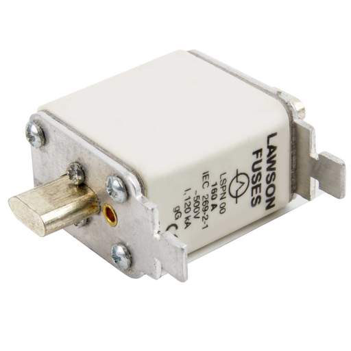 Lawson 160A NH00 Square Bodied Fuse (Sold in 1's)