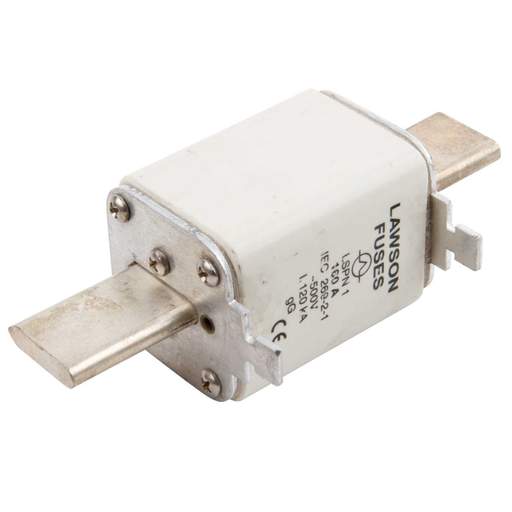 Lawson 160A NH1 Square Bodied Fuse (Sold in 1's)