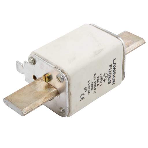 Lawson 200A NH1 Square Bodied Fuse (Sold in 1's)