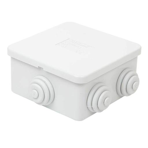 MCG 80mm x 80mm x 40mm Plastic Adaptable Box Grey IP44