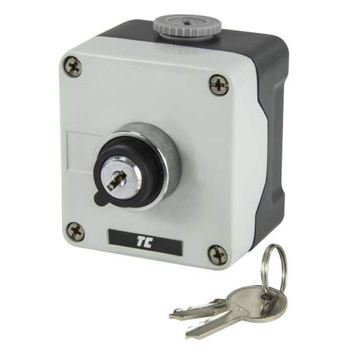 MCG 2 Position Key Switch Control Station Metal Clad IP65