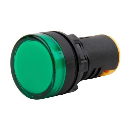 MCG 230V 22.5mm LED Indicator Lamp Green