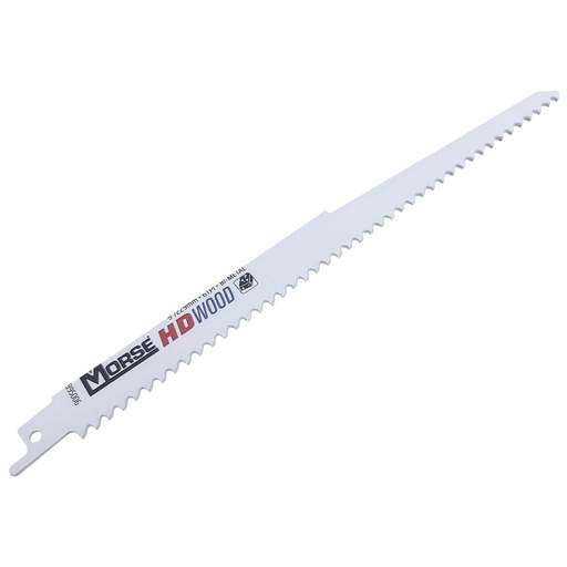 Morse 229mm HD Wood 6TPI Reciprocating Blade (Pack of 5)