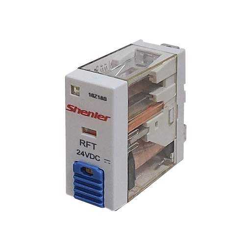 Shenler 5 Pin 24V DC 12A 1 Pole Miniature Changeover Plug In Relay
