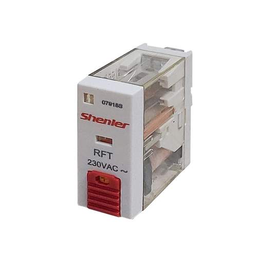 Shenler 5 Pin 230V AC 12A 1 Pole Miniature Changeover Plug In Relay