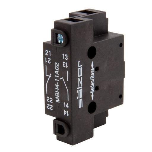 Salzer 1 Normally Open 1 Normally Closed Auxiliary for 63-100A Switch
