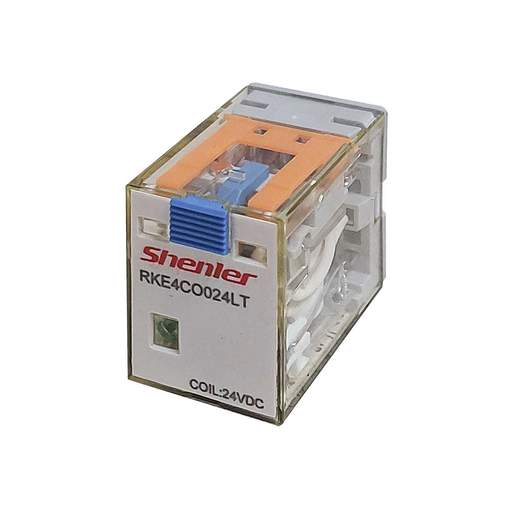Shenler 14 Pin 24V DC 8A 4 Pole Miniature Changeover Plug In Relay