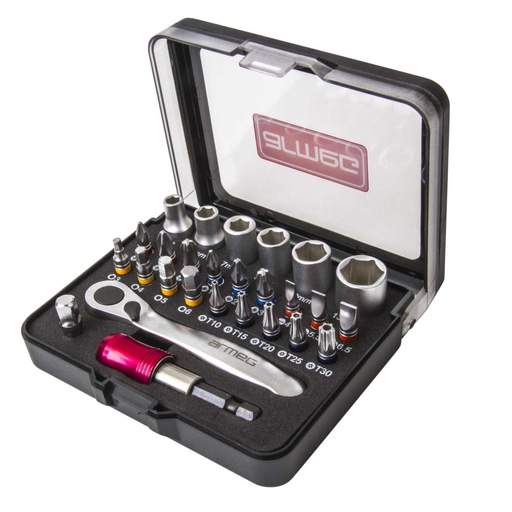 Armeg 27 Piece Socket and Screwdriver Bit Set (SDB&SSET27) CEF