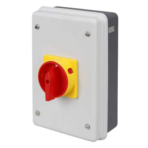 MCG 32A 4 Pole Metal Clad Surface Mount Isolator Switch