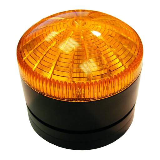 MCG 115 to 240V AC Flashing Xenon Beacon IP65 Amber