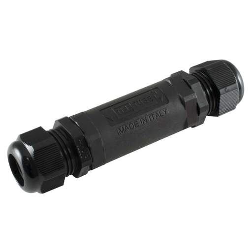 F4P 32A 5 Pole In-Line Cable Connector 5 Bar IP68 Black