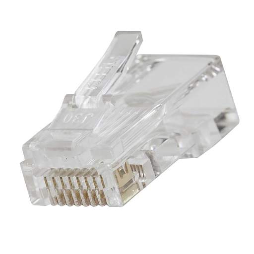 Klein RJ45 CAT6 Pass Thru Modular Data Plug (Pack of 50)