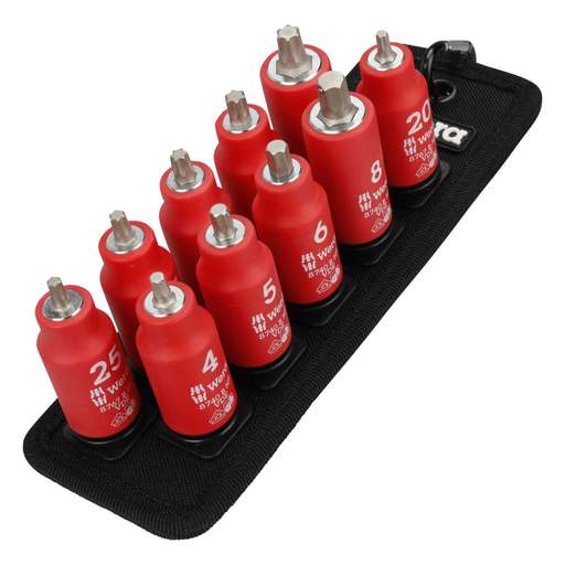 Wera 11 Piece Zyklop Bit Socket Set 3/8" Drive