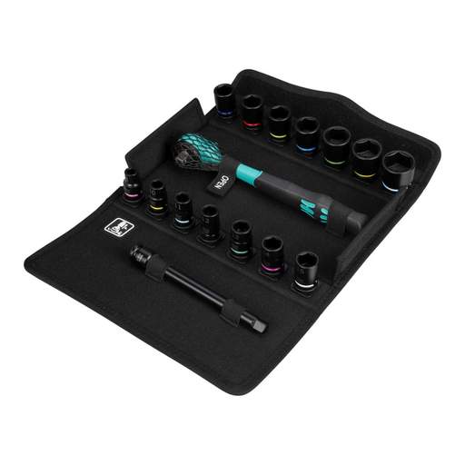 Wera 16 Piece SB 12 Zyklop Comfort Ratchet Set