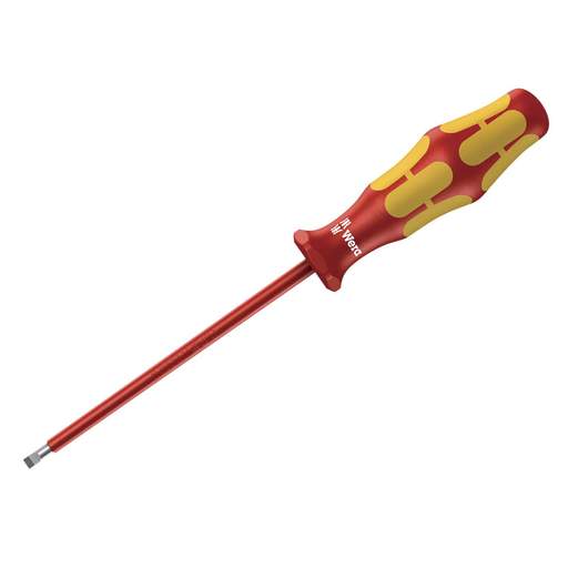 Wera 3.5mm x 100mm Slotted Kraftform Plus Series 100 VDE Screwdriver