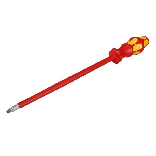 165 i PZ VDE Insulated Screwdriver For Pozidriv Screws, PZ 2 x 200 mm