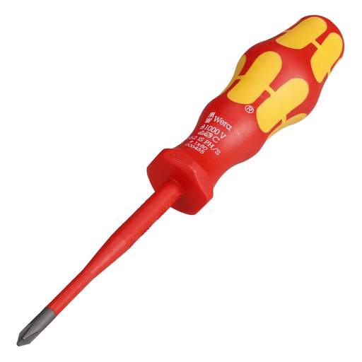 162 iS PH/S VDE Insulated Screwdriver With Reduced Blade Diameter For PlusMinus Screw (Phillips/Slotted), 1 x 80 mm